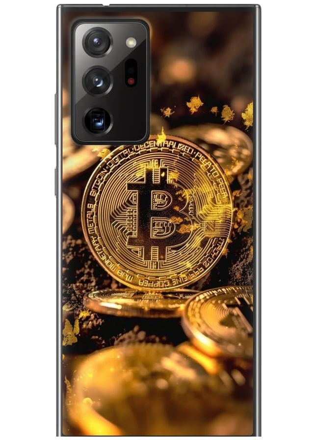 Силіконовий чохол 'Золота лихоманка біткойна' для Endorphone Samsung Galaxy Note 20 Ultra (289531749)