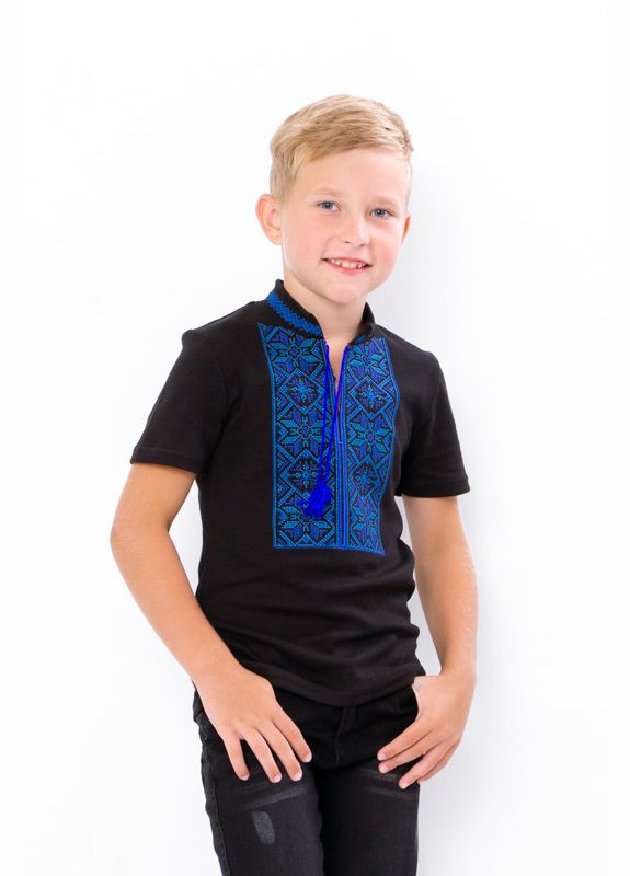 Вышиванка для мальчика с коротким рукавом Носи своє (281079925)