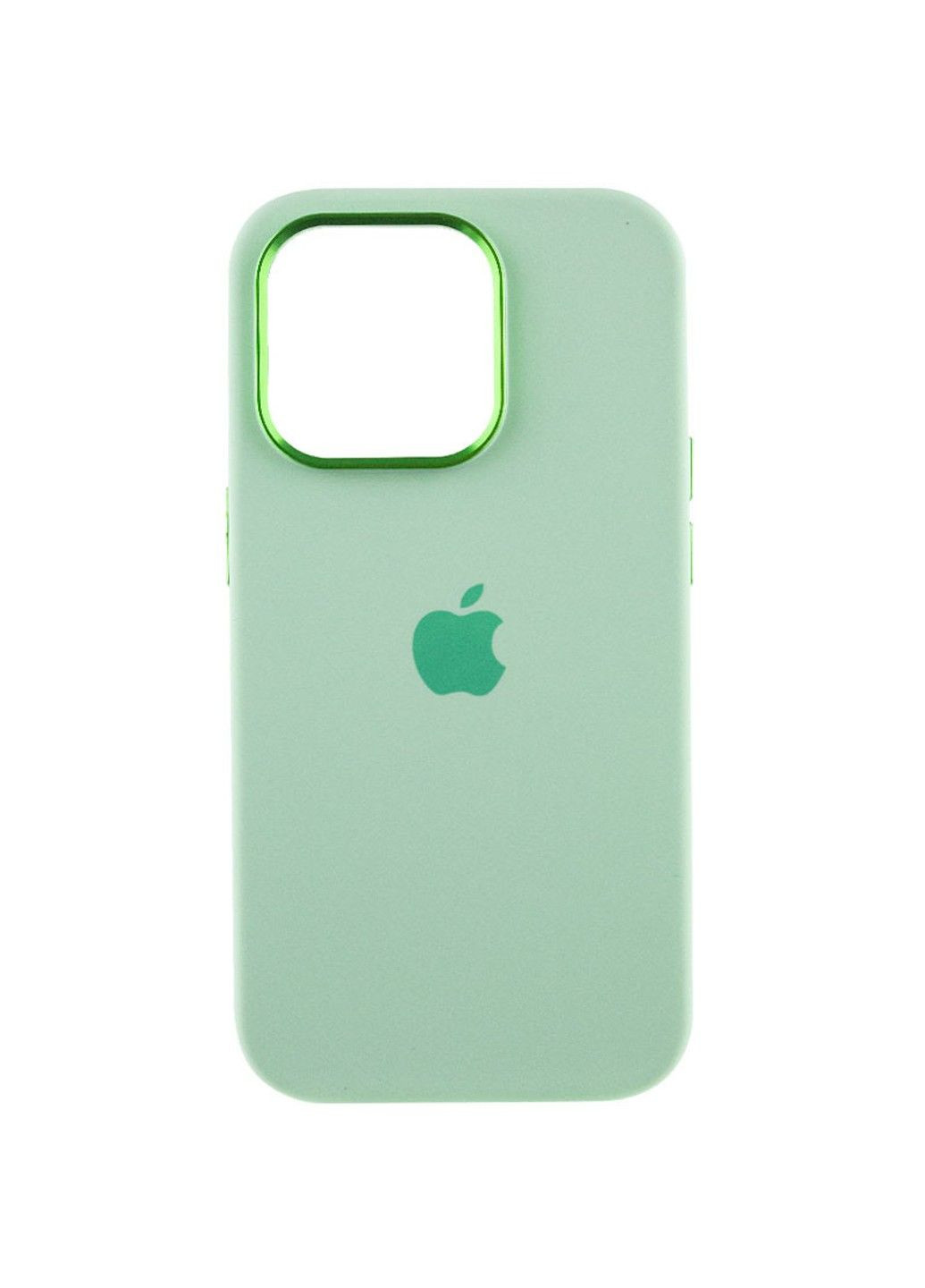 Чохол Silicone Case Metal Buttons (AA) для Apple iPhone 14 Pro Max (6.7") Epik (292314433)