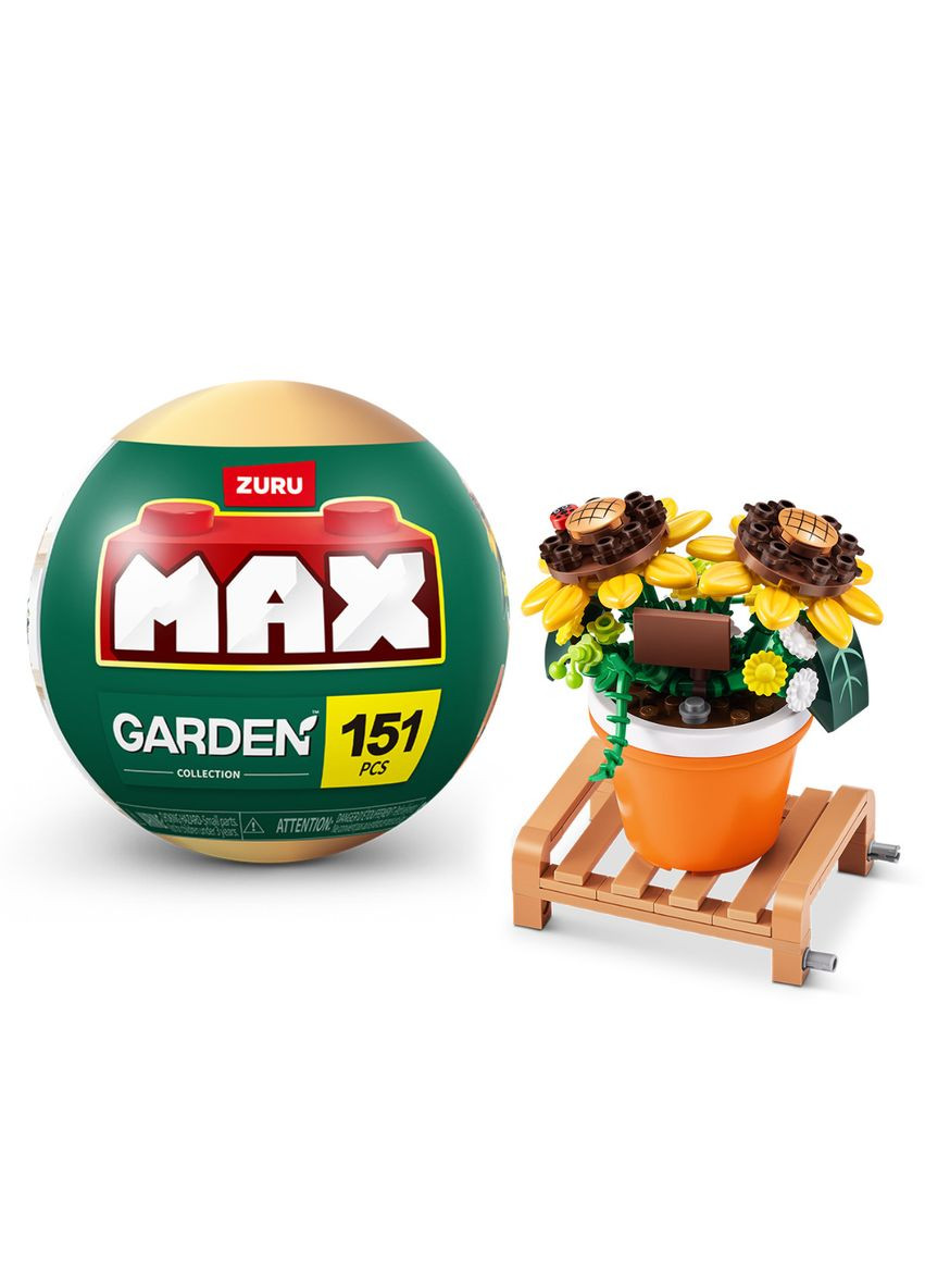 Конструктор Zuru Garden S1 Садові рослини в горщиках (83183GQ1) Max (342753264)