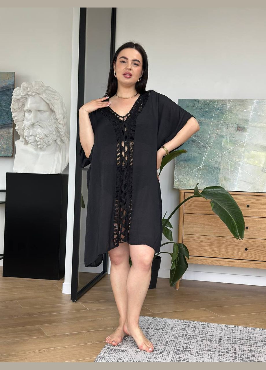 Туника женская пляжная батал No Brand (339597541)