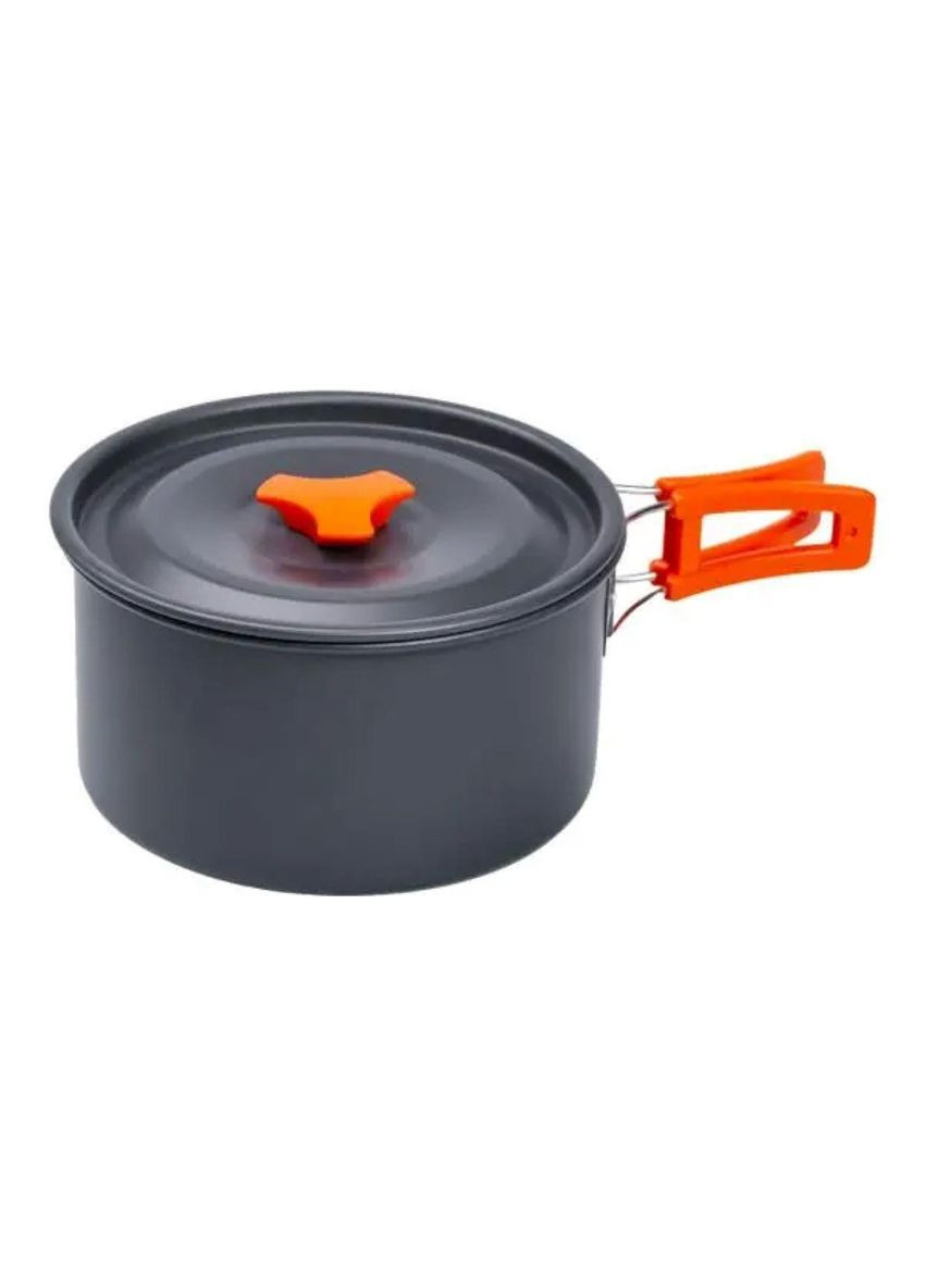 Набор туристической посуды в сумке для похода и кемпинга: кастрюля, сковорода, чайник HP39577C LUGI (369654370)