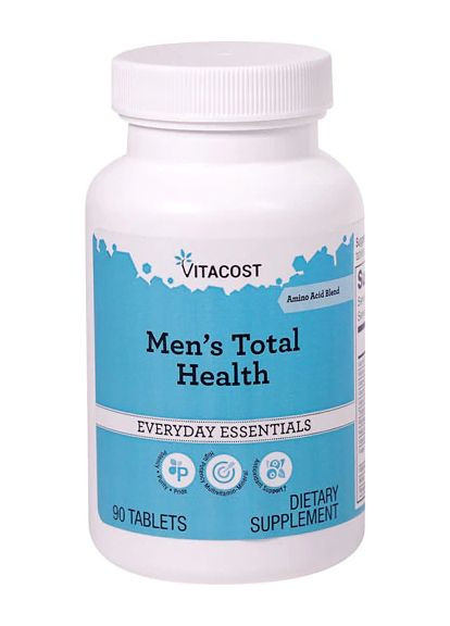 Чоловічі полівітаміни,, men's Total Health Multivitamin Amino Acid, 90 таблеток Vitacost (365987646)