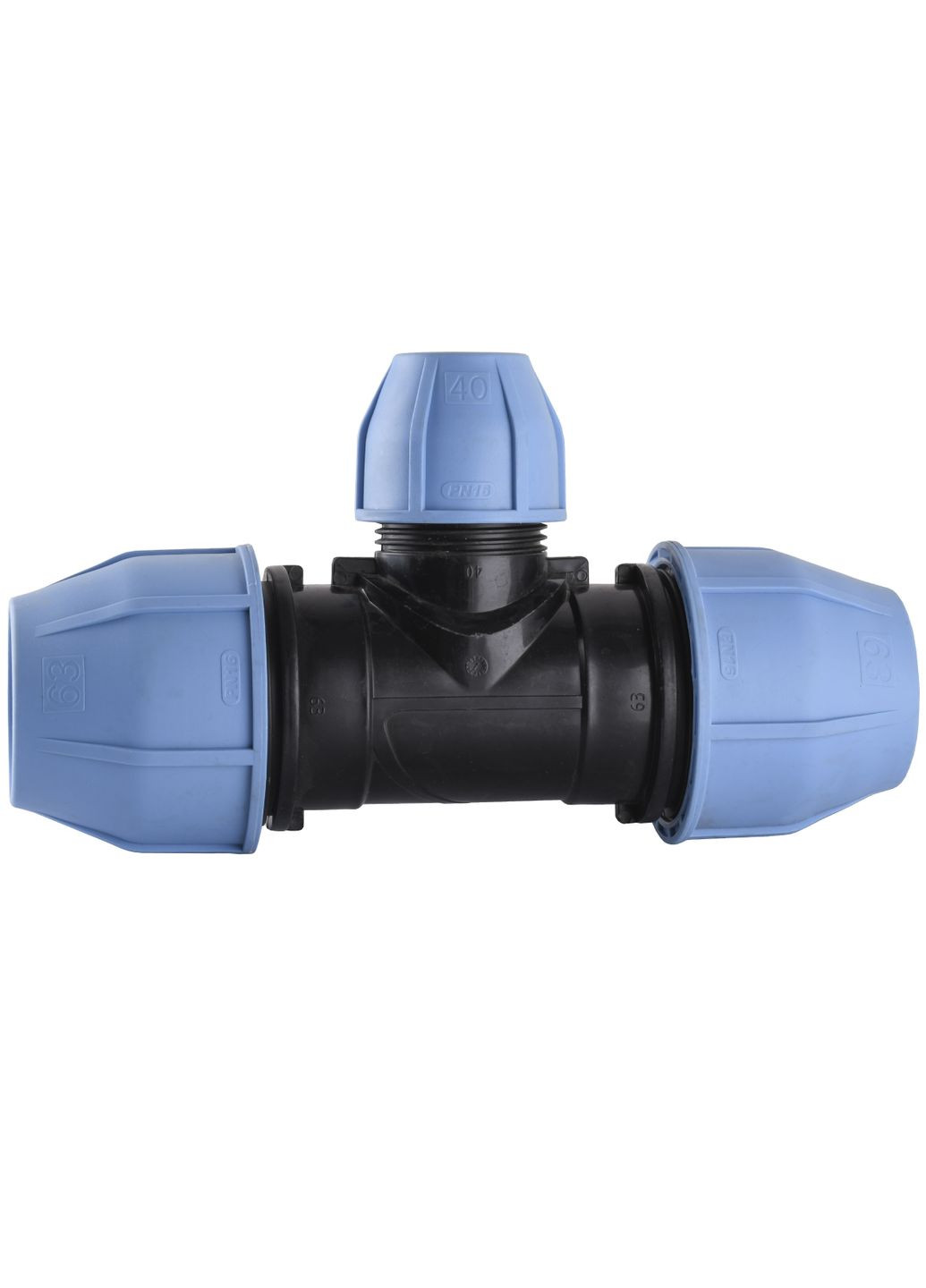 Редукционный тройник ПНД 63*40*63 3004 VSplast (336383744)