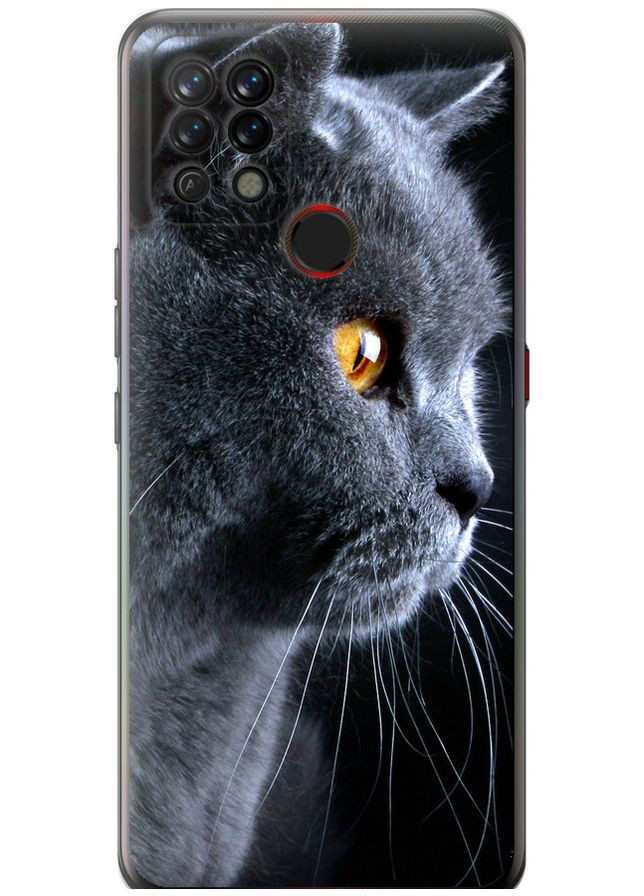 Силиконовый чехол 'Красивый кот' для Endorphone tecno pova ld7 (278235339)