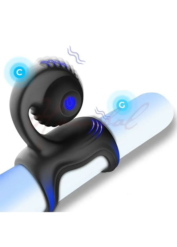 Ерекційне вібро-кільце Legendary Duo USB Focus (370203124)