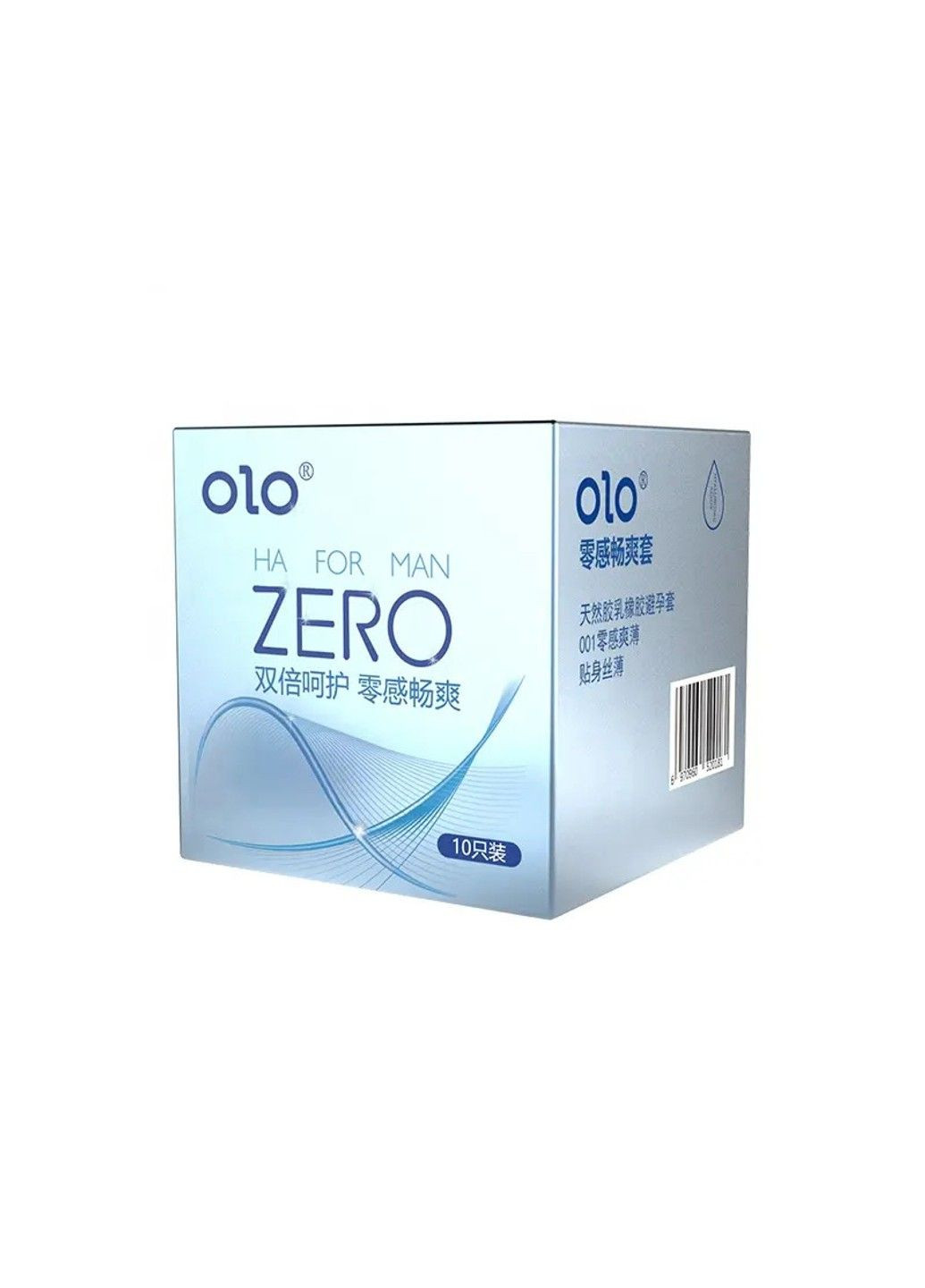 Презервативы ZERO с гиалуроновой кислотой 10шт OLO (284279111)