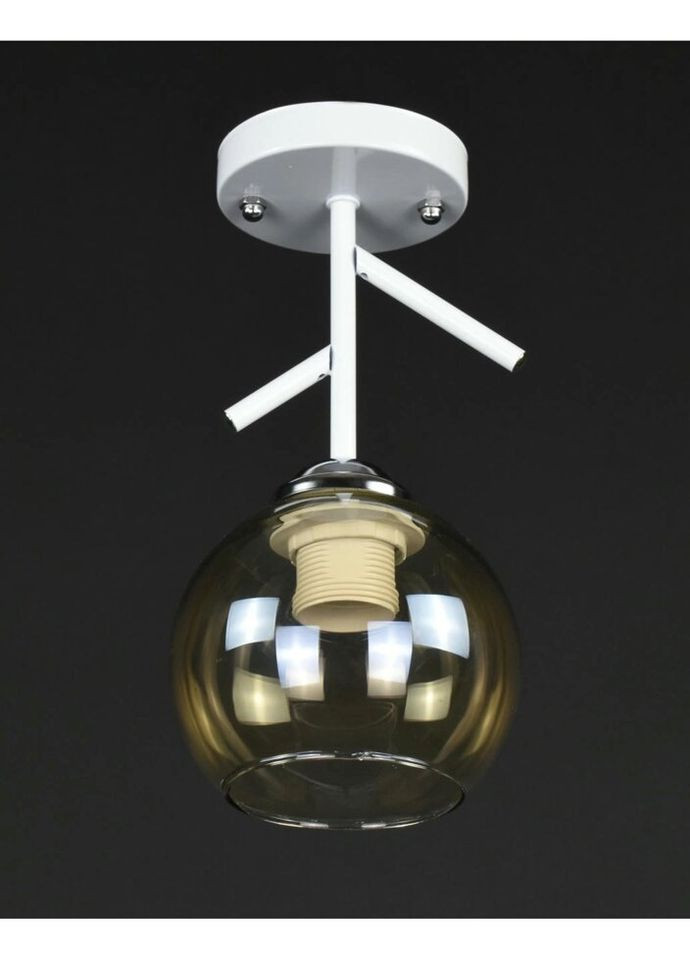 Люстра потолочная на 1 лампочку 27805 Белый 26х13х13 см. Sunnysky (335975752)