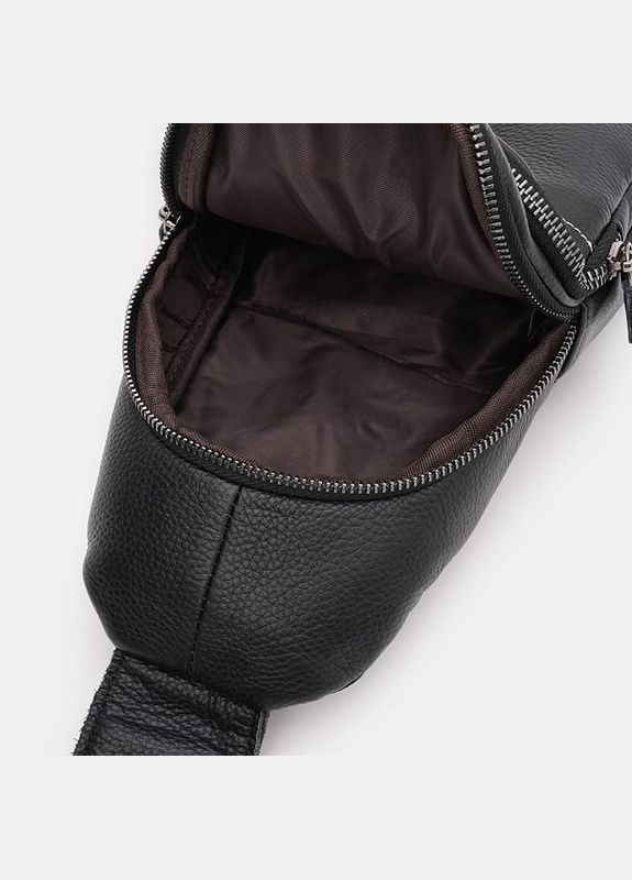 Чоловічий шкіряний рюкзак K1612-11bl-black Keizer (311552712)