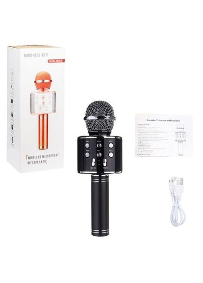 Бездротовий мікрофон MIC чорний для запису звуку та відео ProDobro (367090675)