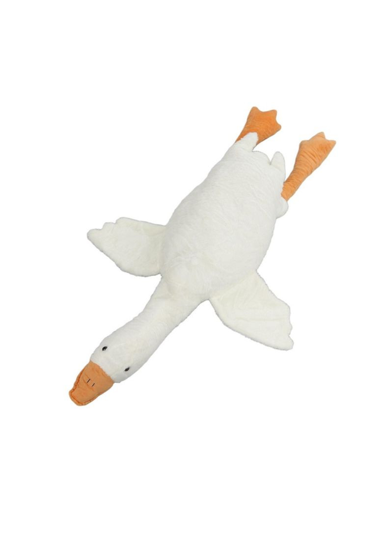 М'яка плюшева іграшка-обіймашка Гусак для сну та обіймання 110см White No Brand (351485677)