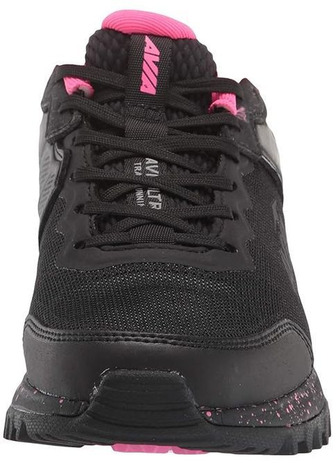 Жіночі кросівки для бігу ultra cantilever - легкі, дихаючі, сітчасті Avia slim fit чорні літо (372013170)