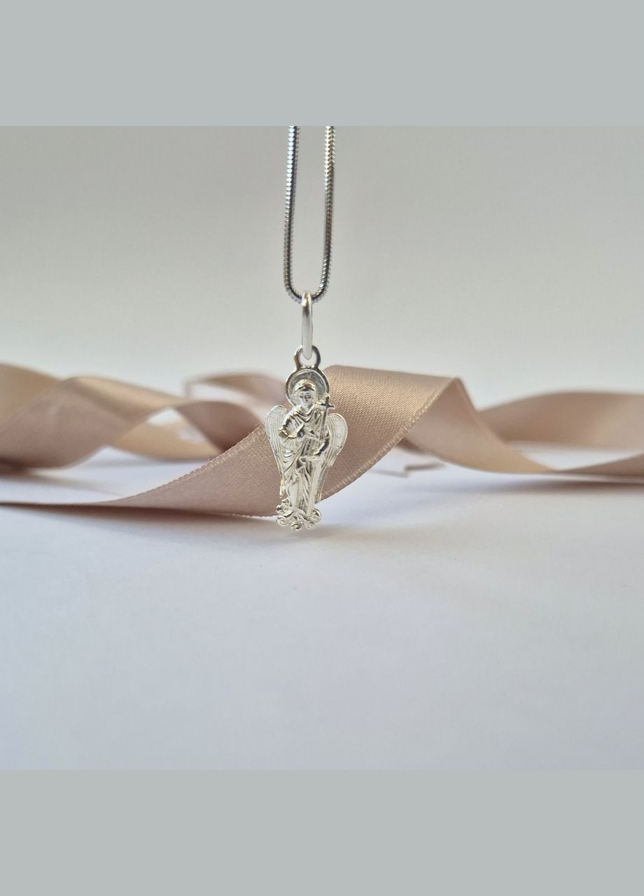 Серебряная ладанка подвеска кулон Архангел серебро 925 пробы 3061б 2.20г No Brand (327098576)