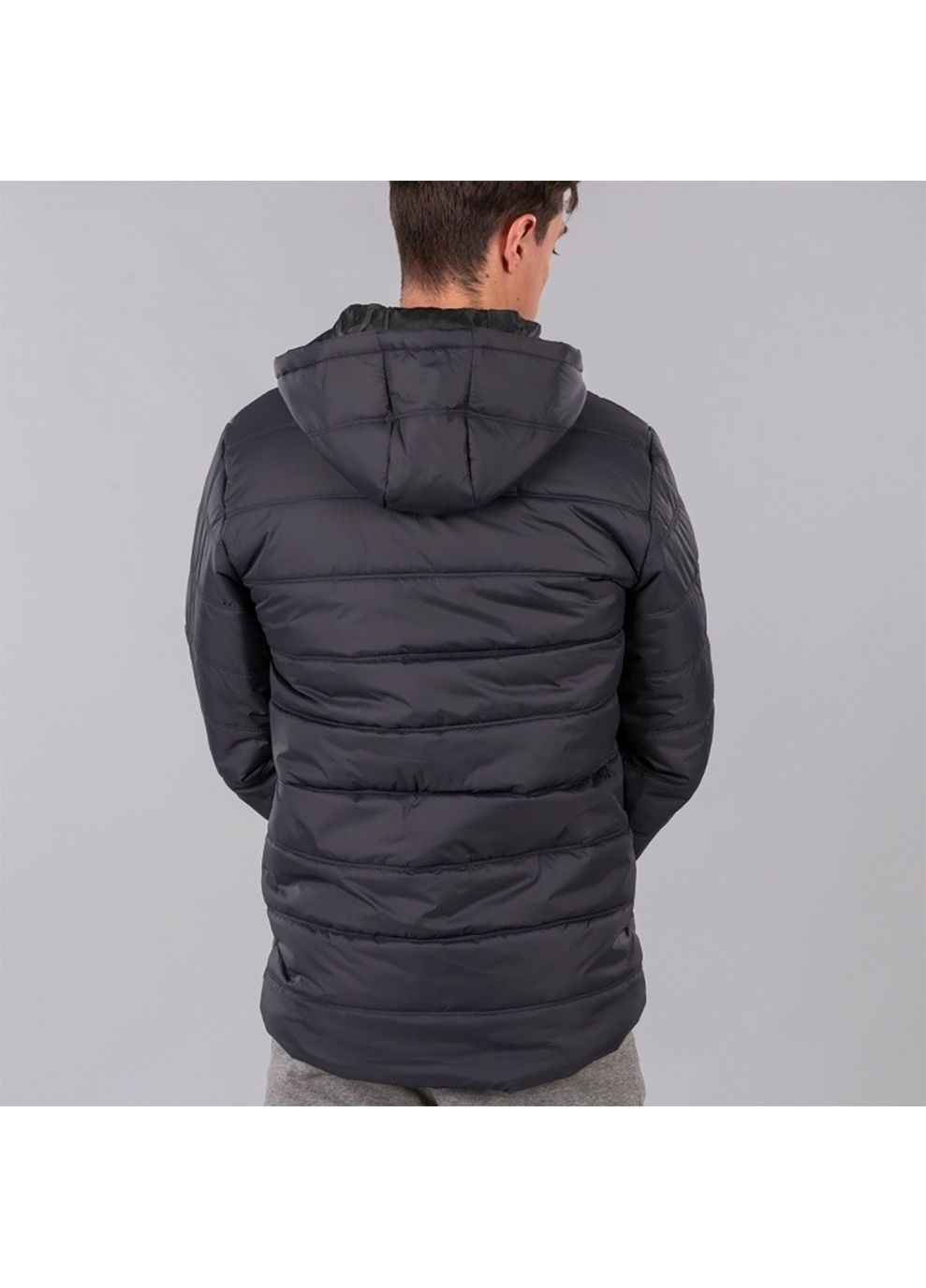 Темно-сіра зимня зимова куртка urban jacket темно-сірий Joma