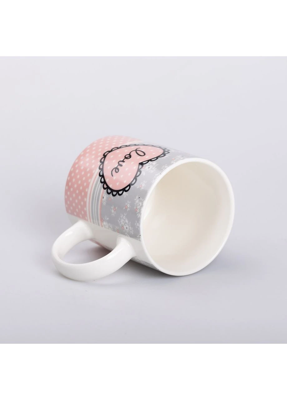 Чашка керамічна з малюнком 400 (мл) для кави та чаю Liling Rongxiang Ceramic (360456827)