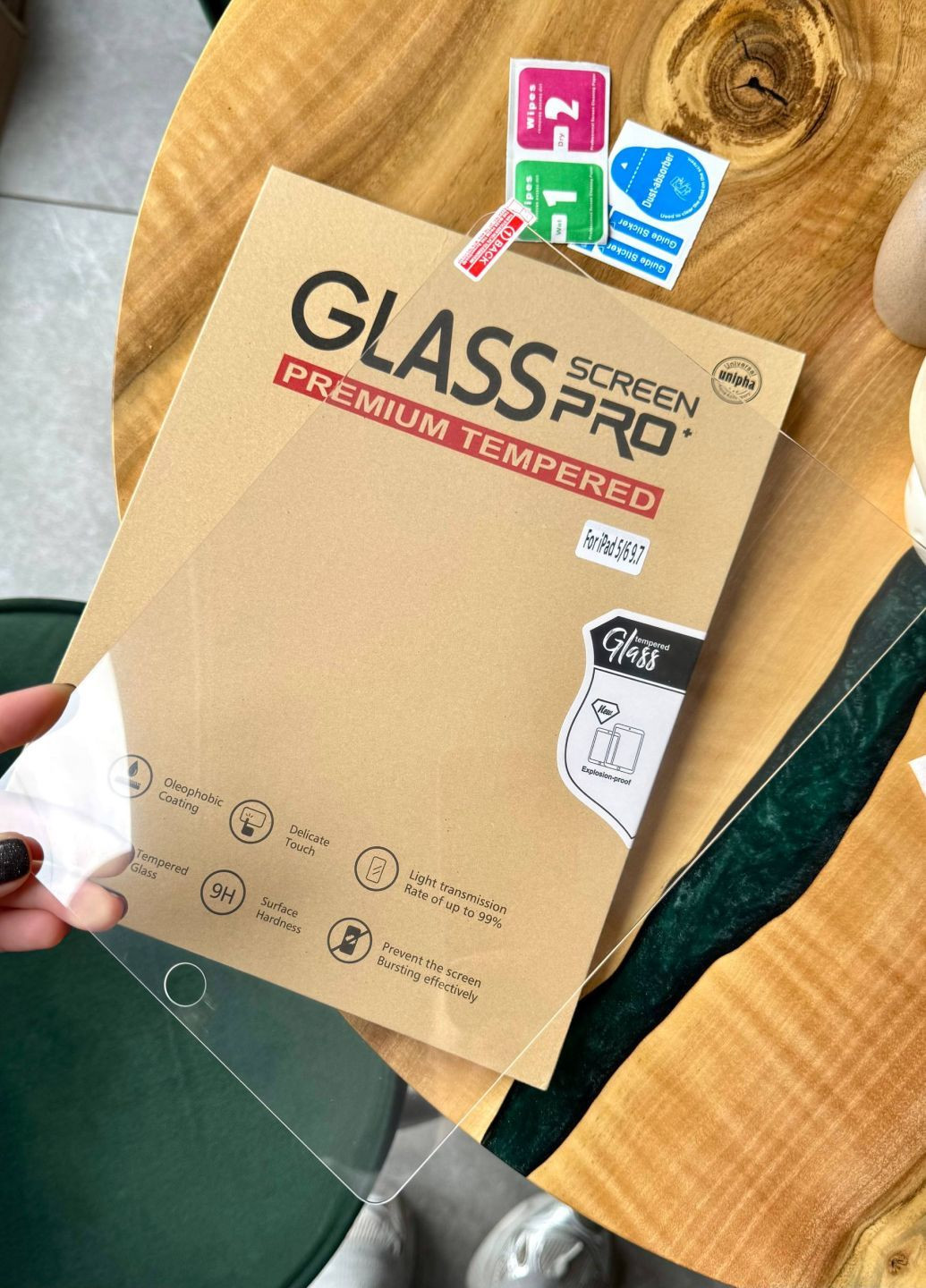 Защитное стекло для Apple iPad Pro 12.9" (2018-2022) No Brand (366038863)