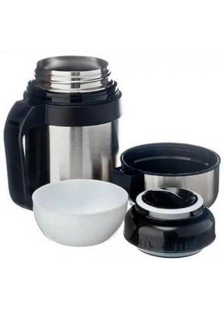 Вакуумний харчовий термос EB-3506 800 мл Серебристий Edenberg (317311917)