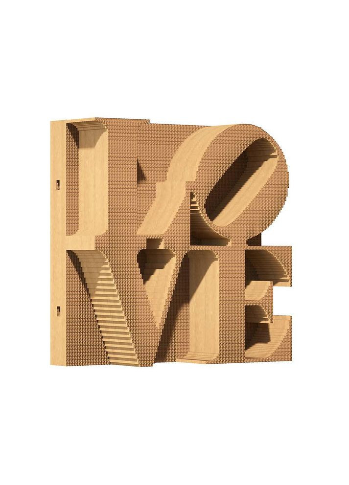 Картонний конструктор " 3D Puzzle LOVE" Cartonic (313103103)