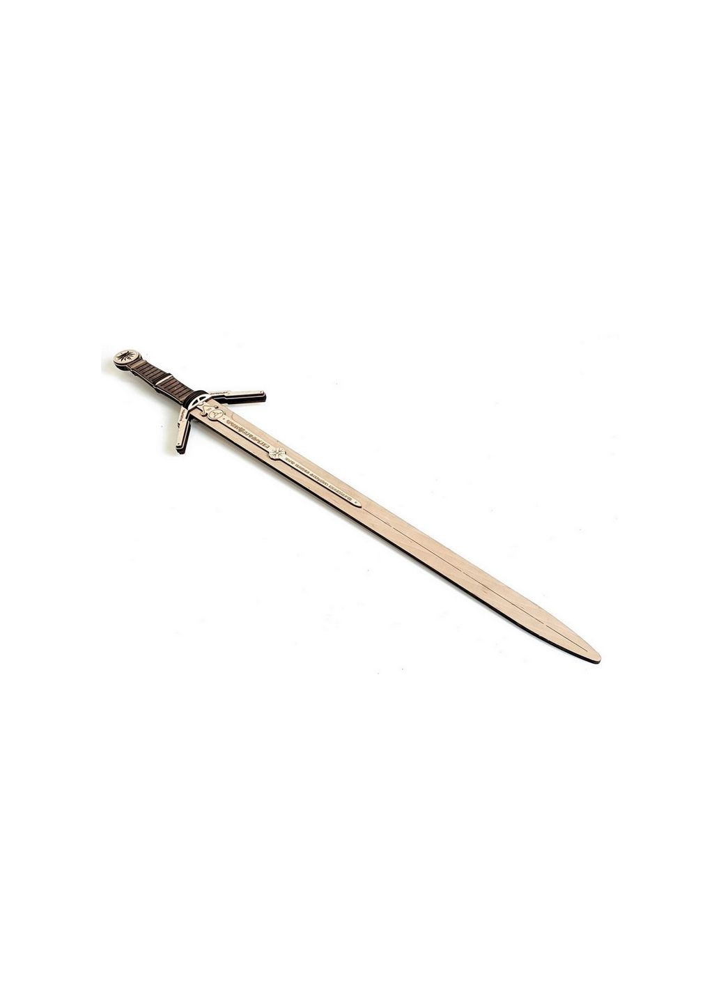 Сувенирный деревянный меч «ВЕДЬМАК SILVER» Сувенир-Декор WTsl73 Сувенір-Декор (278593994)