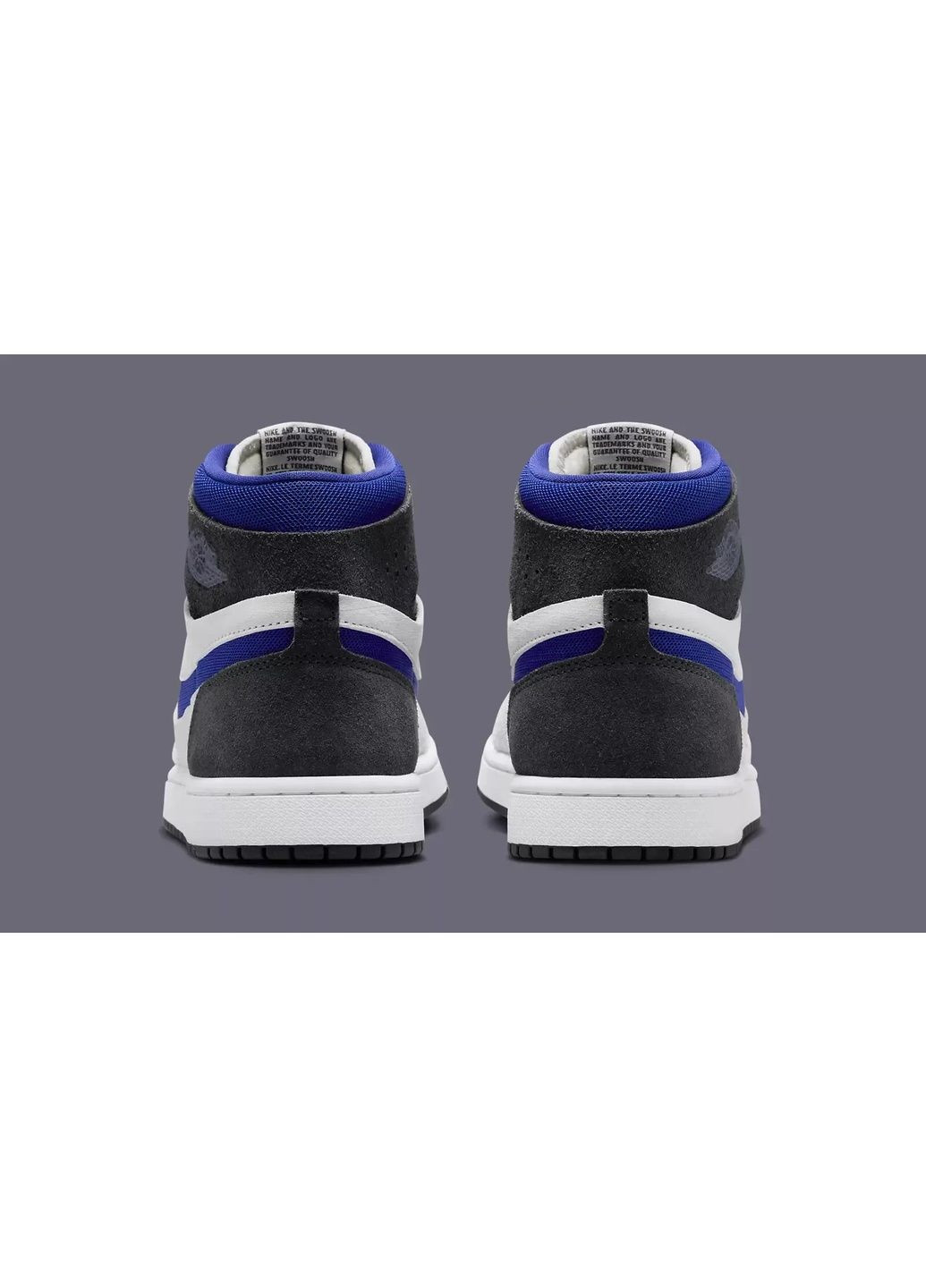 Кросівки жіночі 1 High Zoom Comfort 2 Grey/Black Air Jordan чорні (364838073)