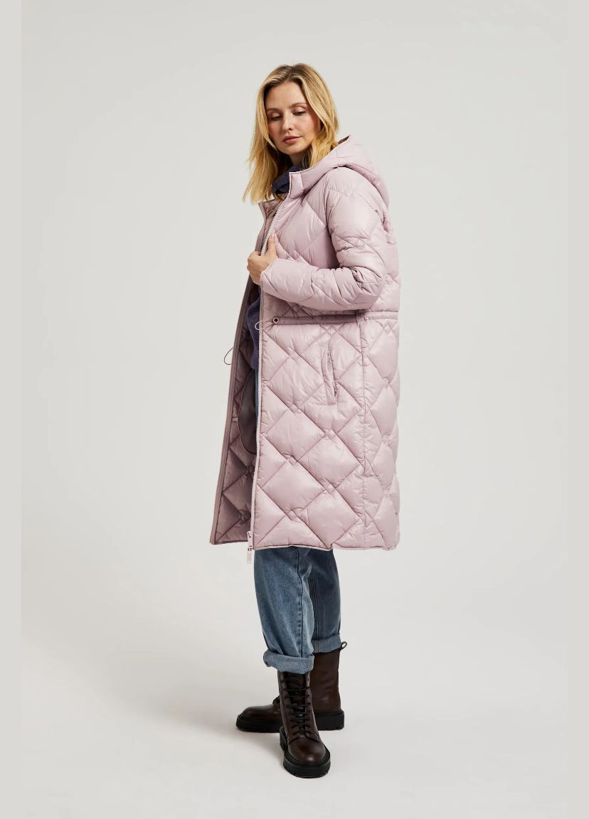 Розовая куртка женская Moodo