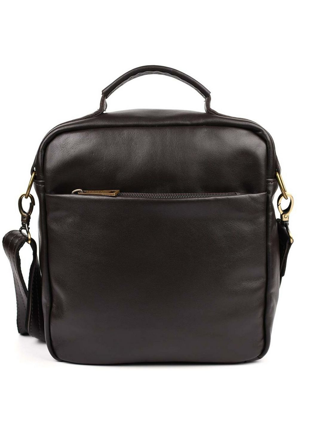 Мужская кожаная сумка через плечо 24х26х9 см TARWA (315872508)