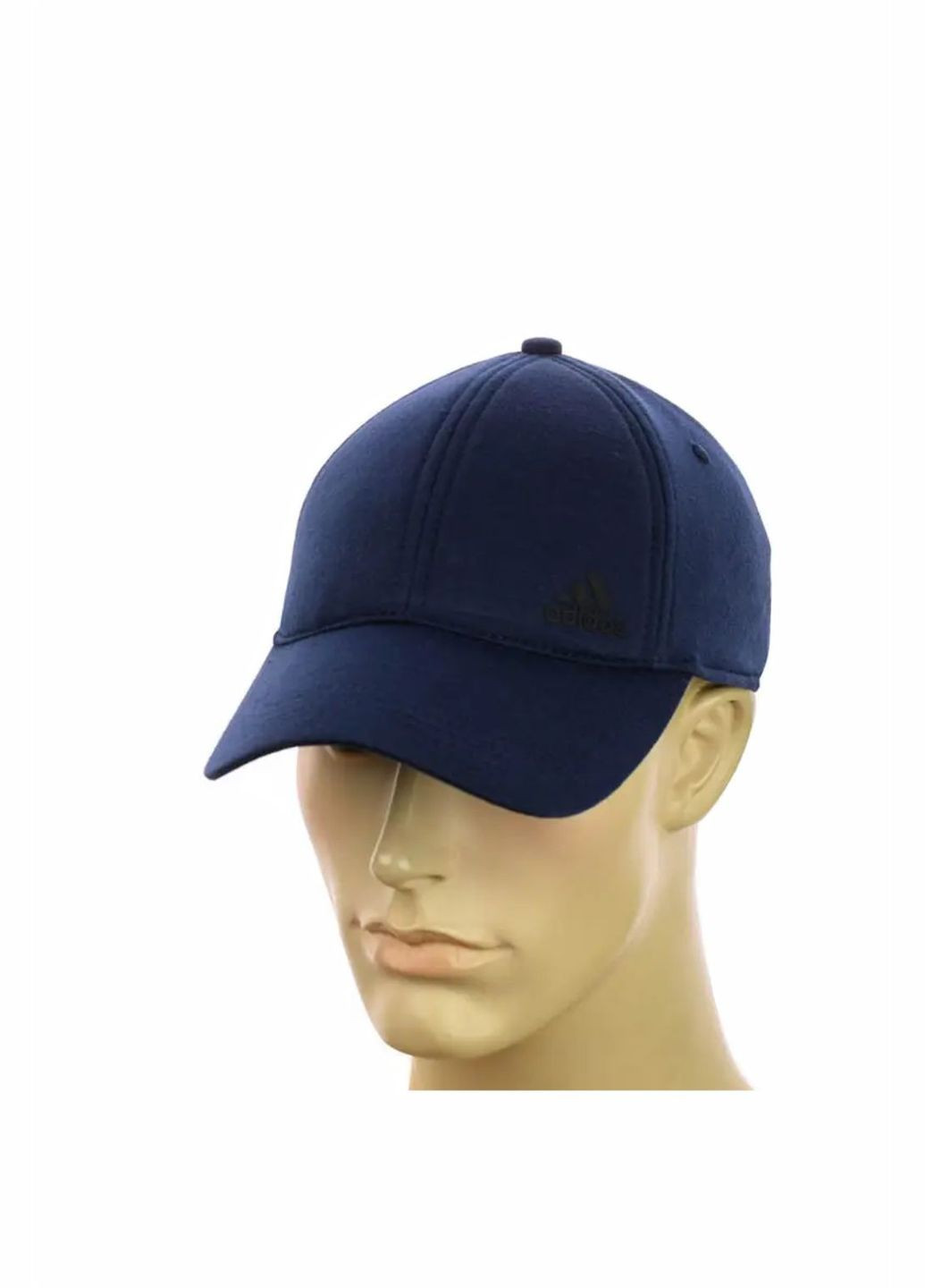 Трикотажная мужская кепка на резинке Adidas / Адидас No Brand чоловіча кепка закрита (278279375)