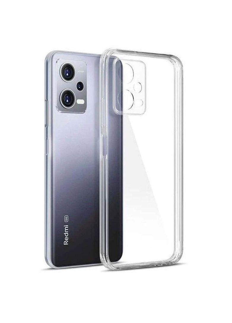 Ультратонкий силиконовый чехол 1,5 мм с защитой камеры для Xiaomi Redmi Note 12 Pro+ 5G Epik (307906292)