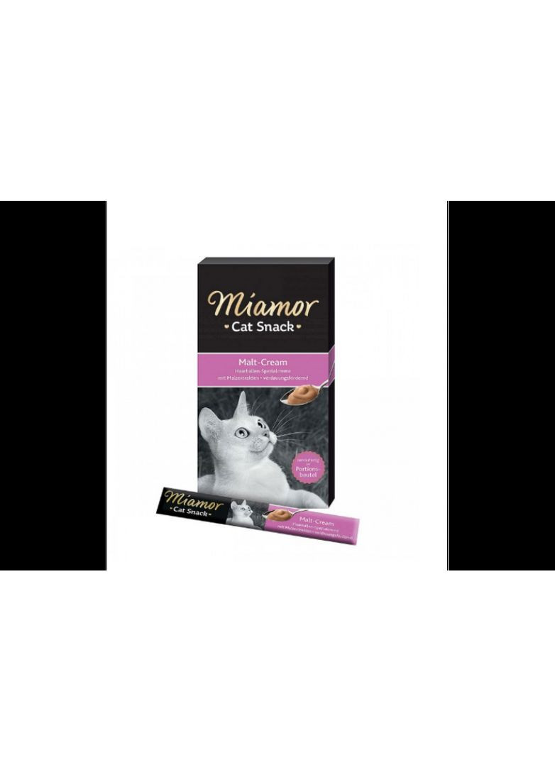 Cat Snack MaltCream Лакомство для вывода комков шерсти у кошек 15 г ЦЕНА ЗА ШТ Miamor (268987740)