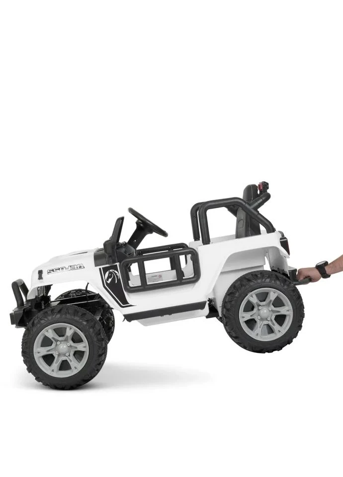 Детский электромобиль кожа 113 см красный Bambi Racer (396661509)