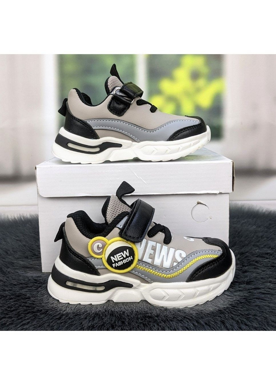 Бежевые демисезонные кроссовки детские для мальчика демисезонные BBT