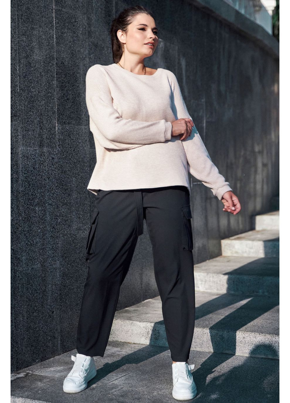 Бежевий демісезонний джемпер 1613.4526 Seventeen