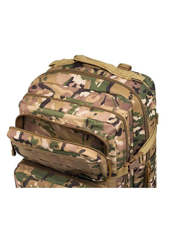Тактический рюкзак 2Е 45L Laser Cut Камуфляж ( MILTACBKP-45L-MC) 2E (322207981)
