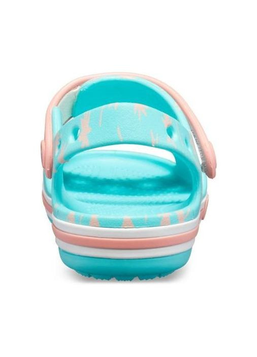 Дитячі сандалі Крокс Kids Sandal Pool Blue / Peach 205400 Crocs Bayaband (326492346)