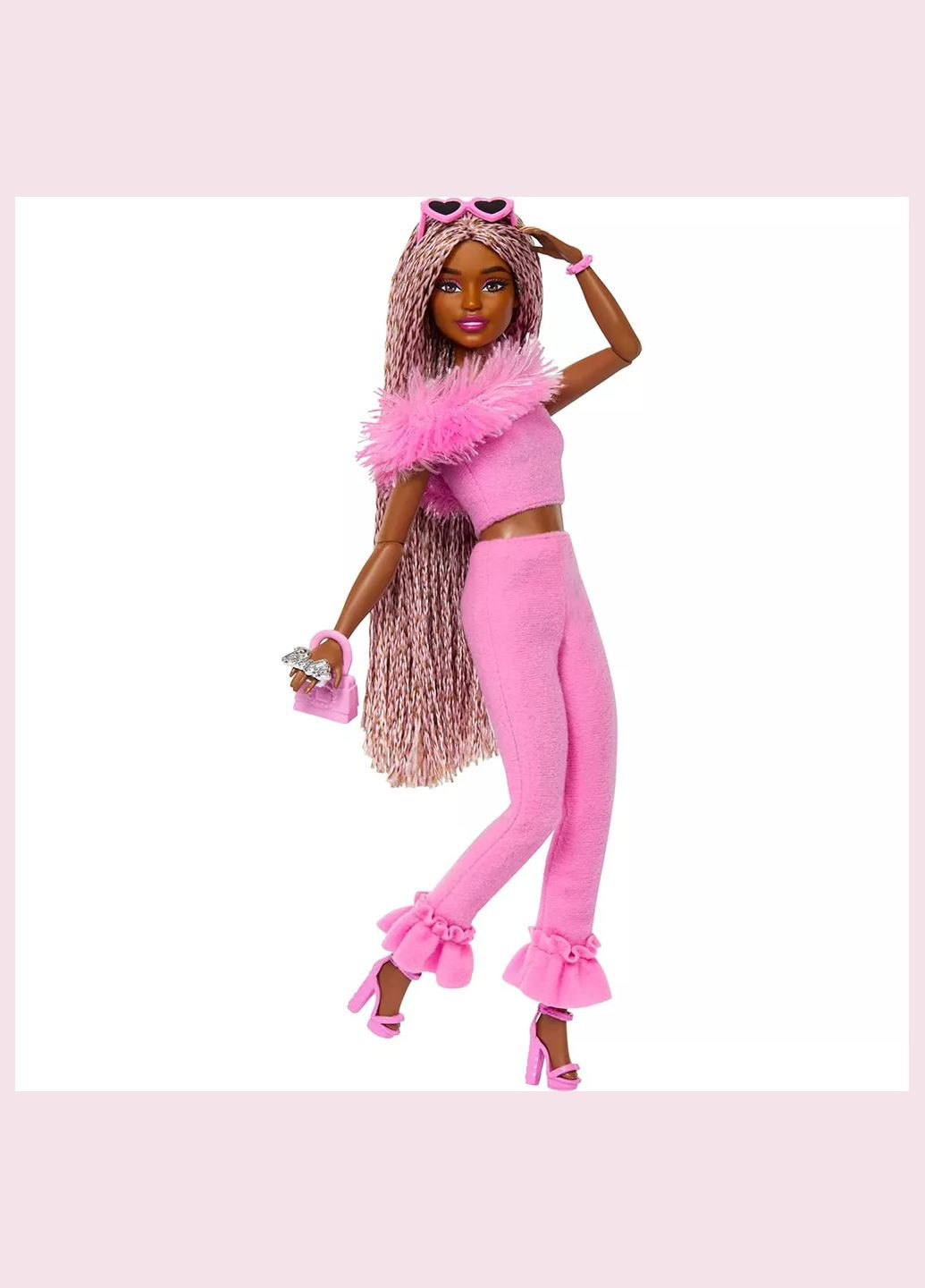 Кукла Barbiecore Модница в костюме с перьями (HYV28) Barbie (331164083)