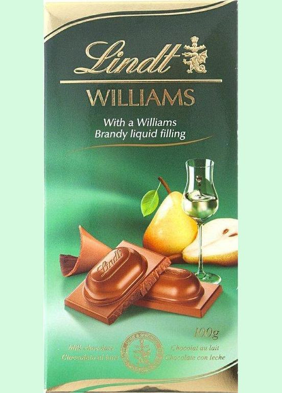Шоколадка 😍 з грушею 100 гр. Швейцарія Lindt (346049914)