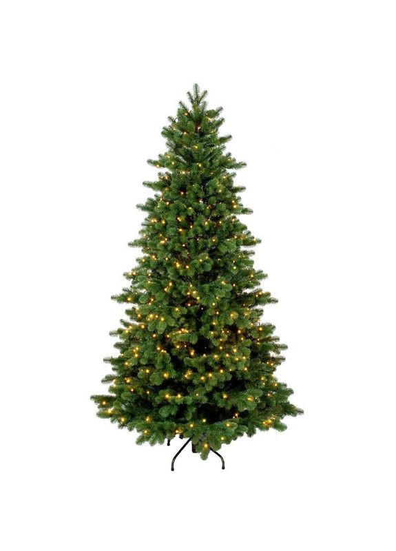 Штучна Лита Таціано з льодом литі голки 300 см Kvazar (312015730)