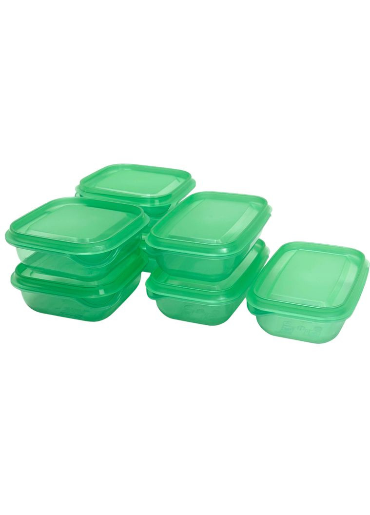 Набор пищевых контейнеров (17 шт) IKEA PRUTA (322860720)