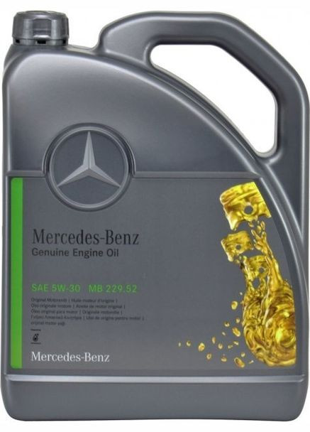 Олива моторна 5W-30 MB 229.52 5 л Mercedes-Benz (348358374)