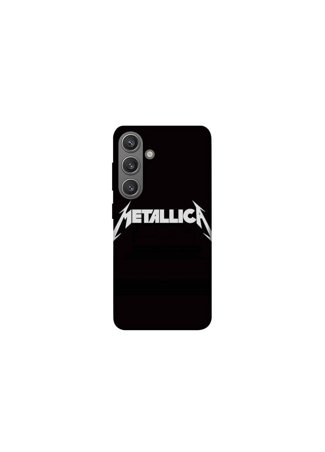 Чохол на Samsung Galaxy S24 Metallica logo Frontalka (361083652)