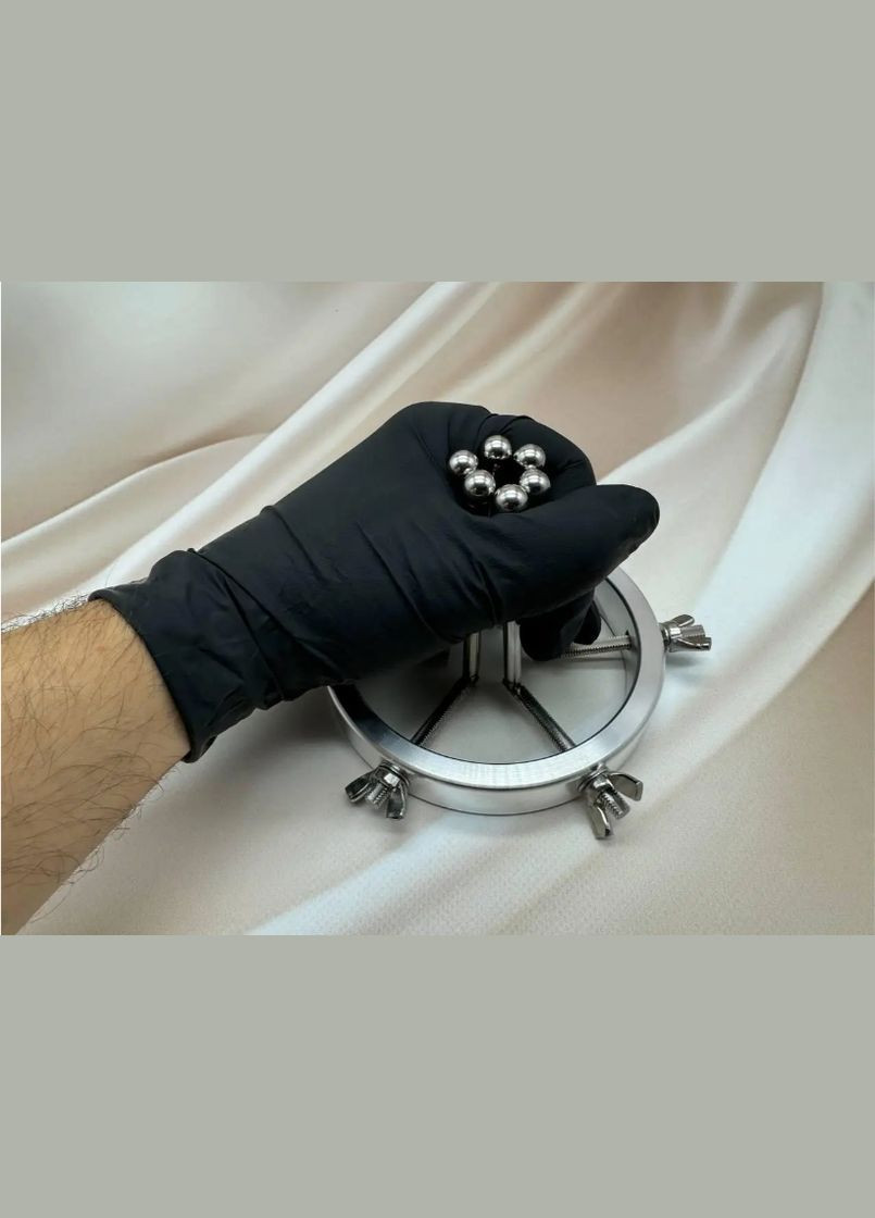 Анальний розширювач для ануса металевий Анально-вагінальний розширювач БДСМ іграшка + Лубрикант Duai 60 No Brand (338620496)