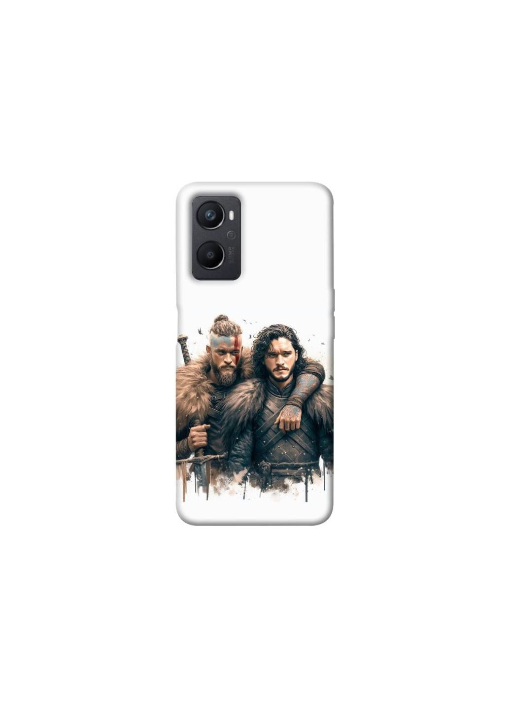 Чехол на Oppo A96 Ragnar and Snow Frontalka (347241532)