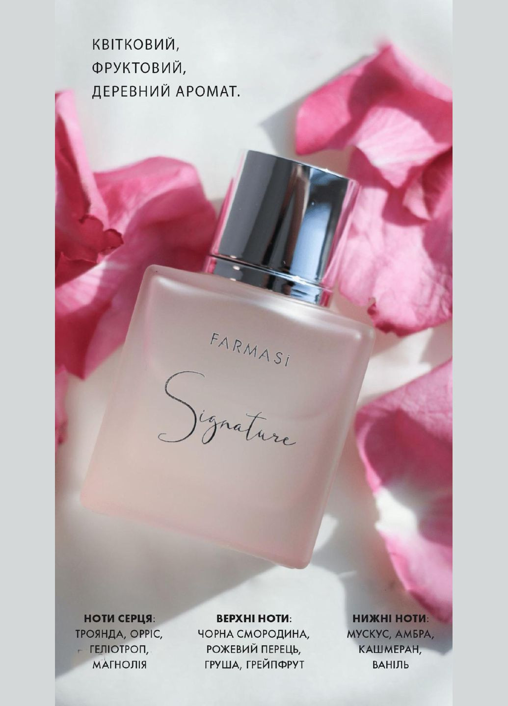 Жіноча парфумована вода Signature 50 мл Farmasi (294944635)