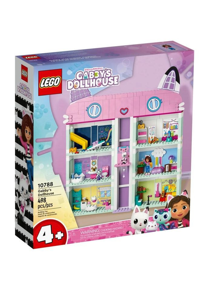 Конструктор Gabby's Dollhouse Кукольный домик Габби 498 деталей (10788) Lego (281425763)