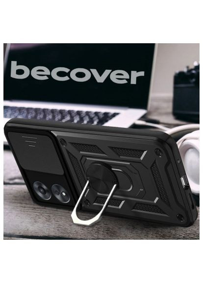 Чохол до мобільного телефона (710711) BeCover Military Oppo A78 4G Black (364494023)