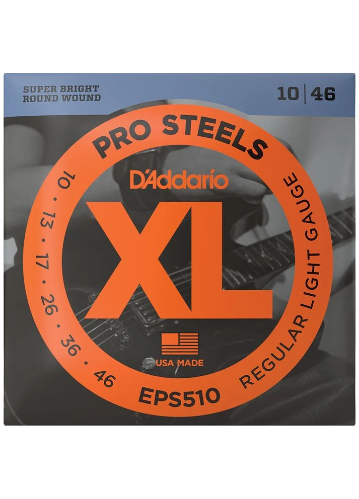 Струны DAddario EPS510 XL ProSteels 10-46 Regular Light D'Addario (403324209)