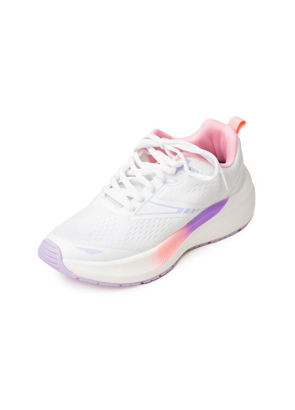 Білі всесезонні кросівки Fashion LT188 біло-бузкові (36-39)