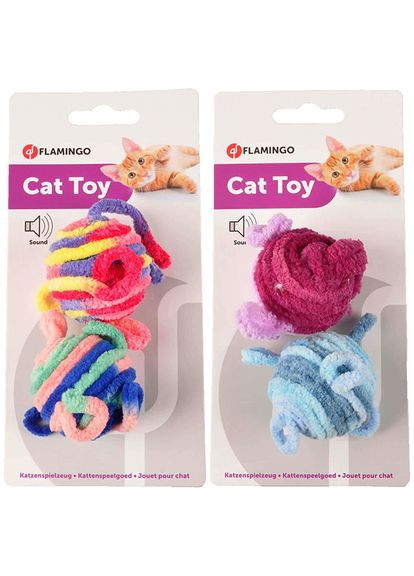 Іграшка для котів Woolen Balls (5400585039733) Flamingo (279566195)