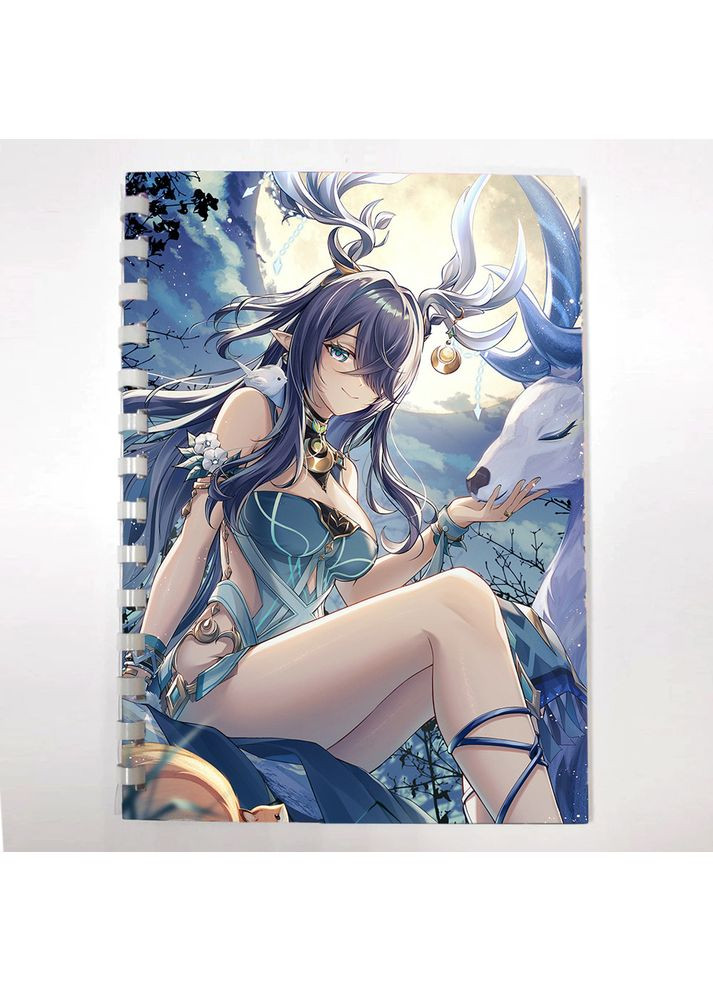 Блокнот Скетчбук Лаума Геншин импакт Genshin Impact (sk0250) No Brand (369608638)