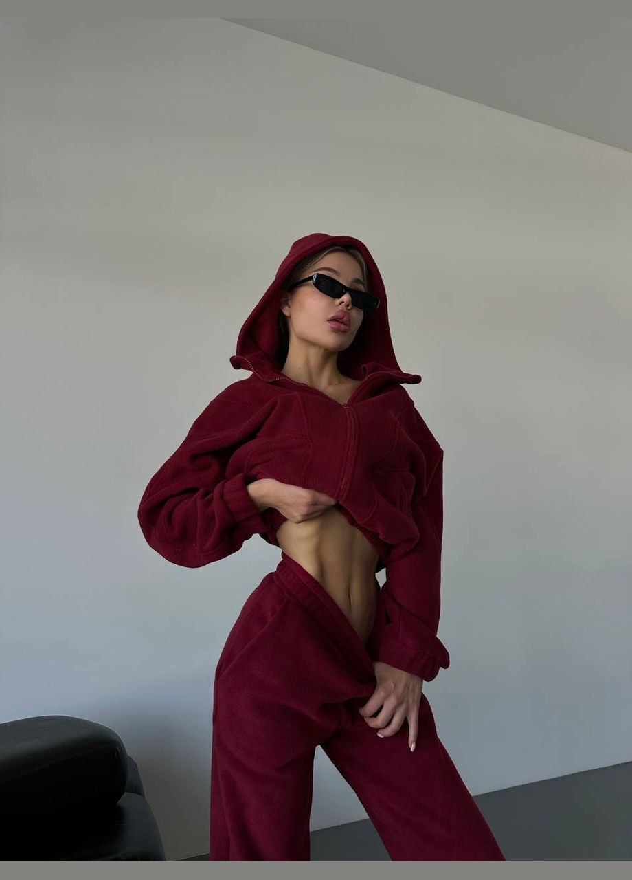 Женский спортивный костюм на флисе No Brand (308981701)